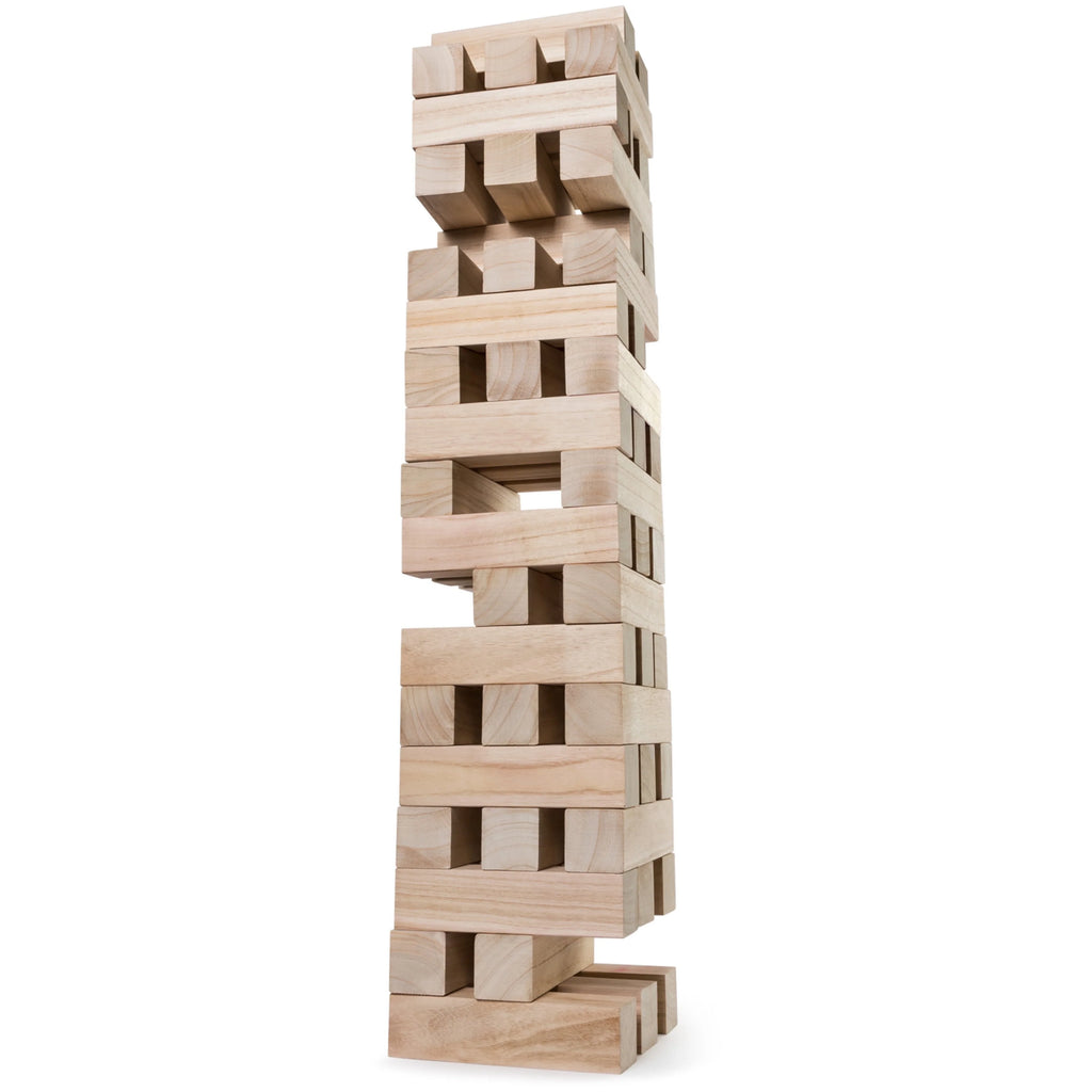 Wood Blocks Jumbling Tower Party Game B7335