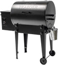 Black Portable Wood Pellet Grill and Smoker H71543