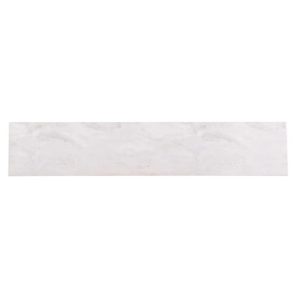 Faux Marble Skinny Console Table in Matte Black E59947