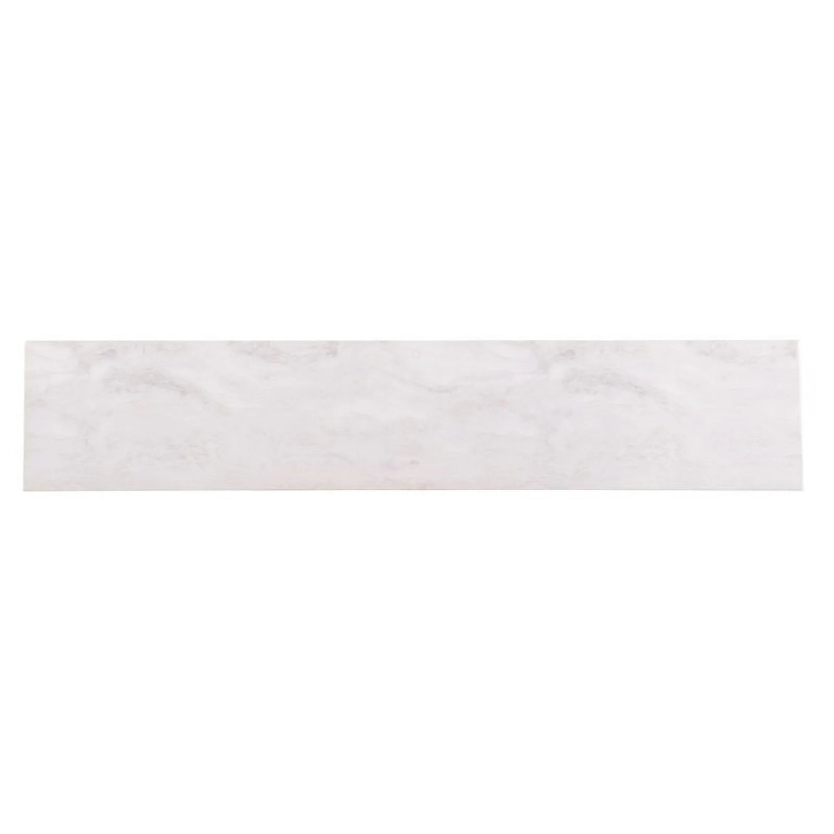 Faux Marble Skinny Console Table in Matte Black E59947