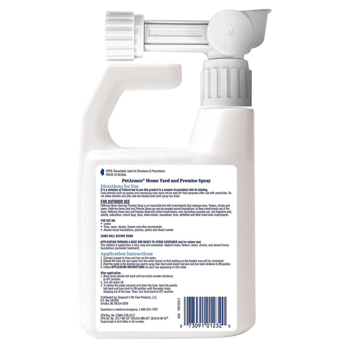 Flea & Tick Yard Spray K6907