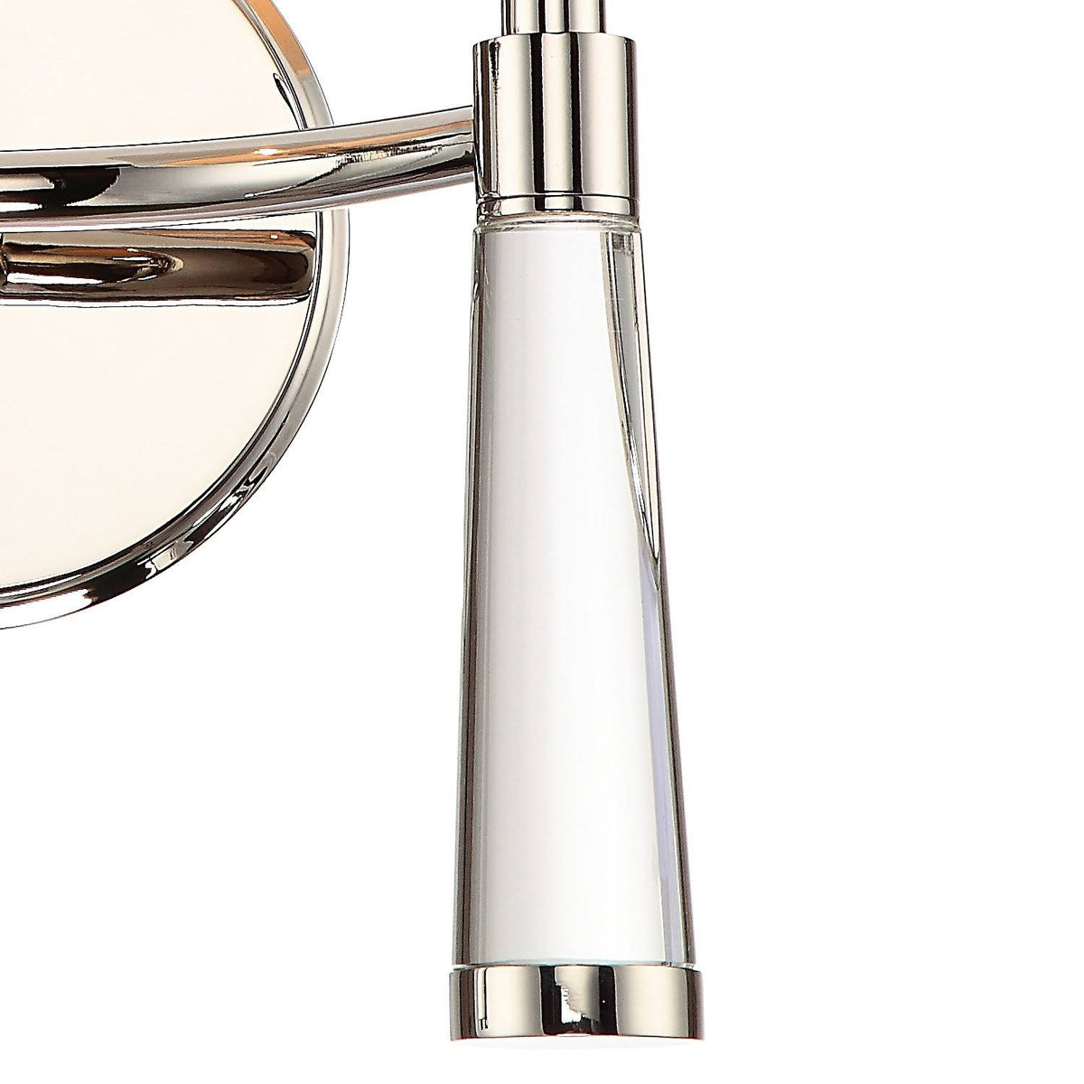 Polished Nickel 2 Light Sconce O7531