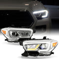 Chrome LED Projector Headlights C272