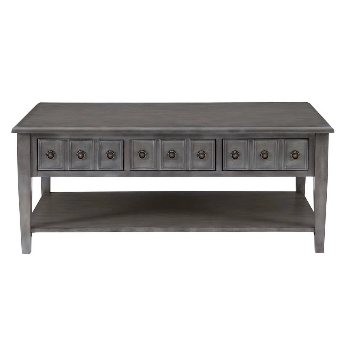3-Piece Coffee Table Set with 2 Accent Tables in Gray L9677