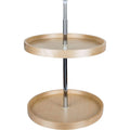 24 inch Round Banded Lazy Susan Set with Adjustable Pole Z187263