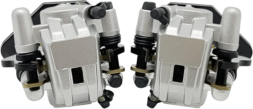 Front Left Right Brake Calipers & Pads for Kawasaki Bayou 300 2x4 KLF300-B 1988-2004 L70961