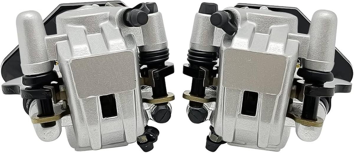 Front Left Right Brake Calipers & Pads for Kawasaki Bayou 300 2x4 KLF300-B 1988-2004 L70961