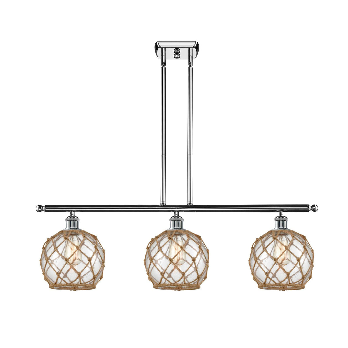Farmhouse Rope 3 Light Island H6455