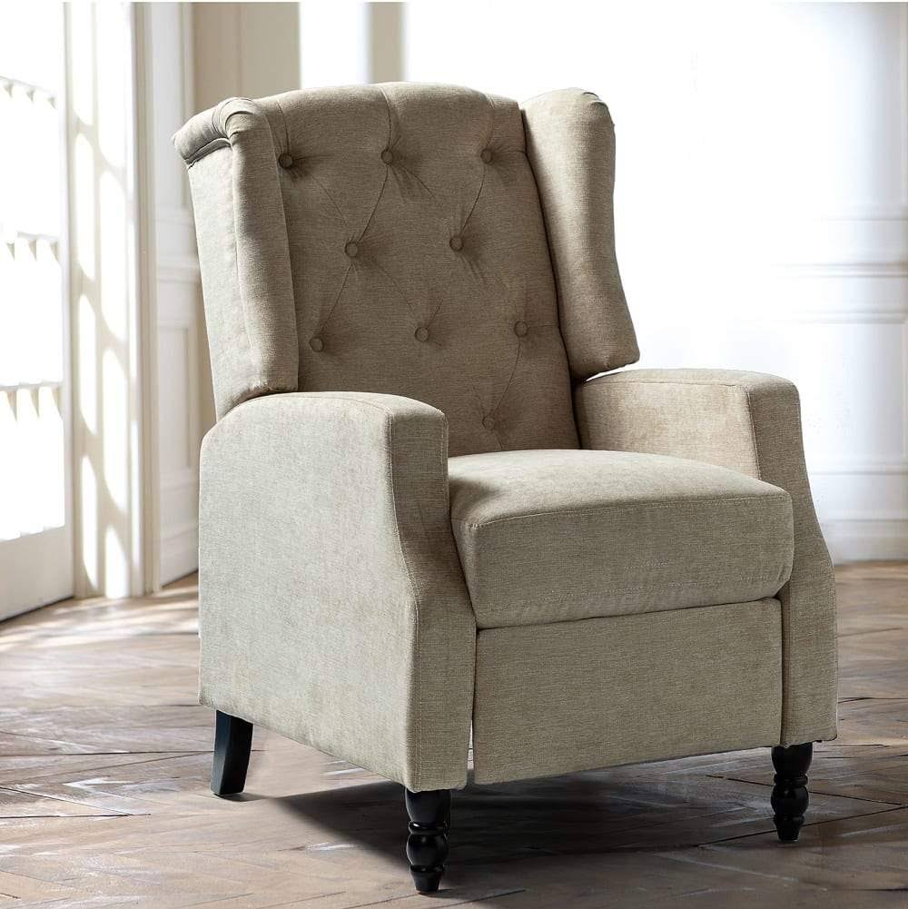 Linen Manual Recliner J264