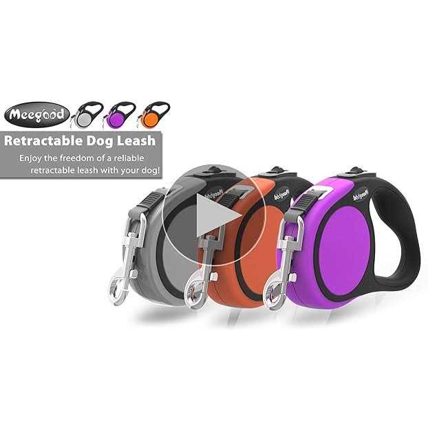 Heavy Duty Retractable Dog Leash 16ft W121