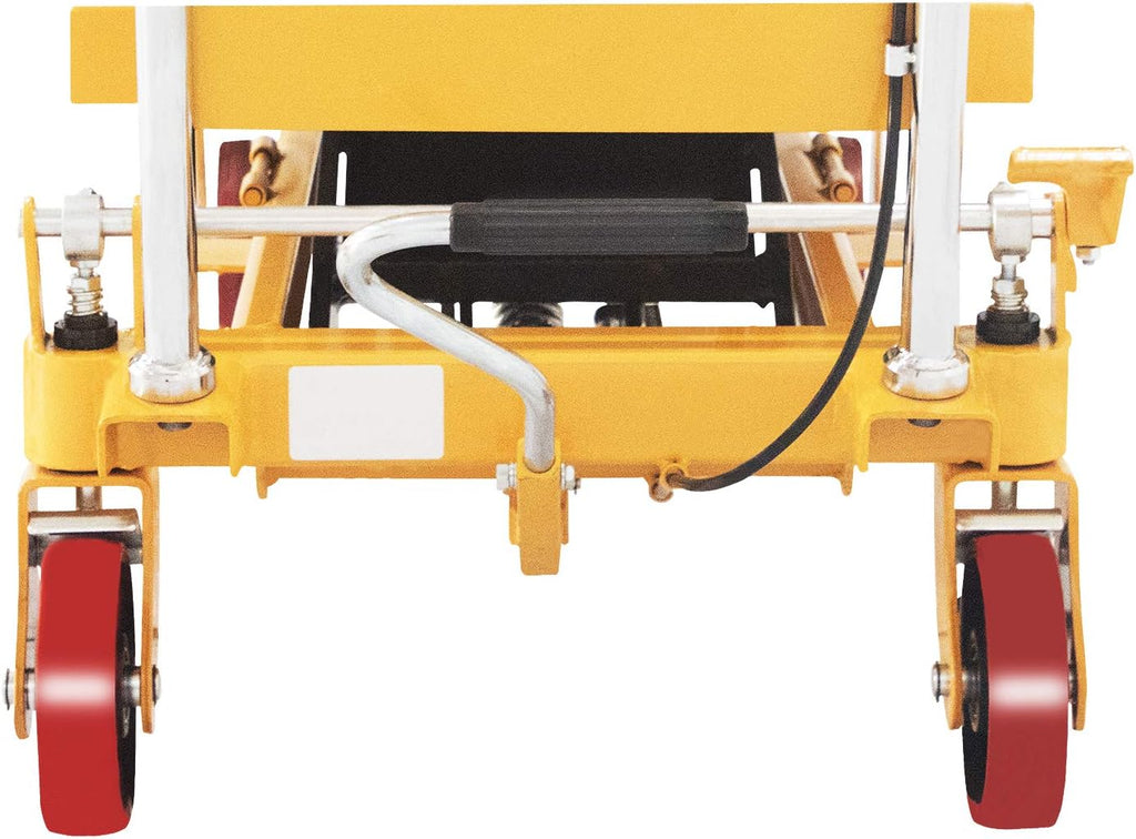 Single Scissor Hydraulic Lift Table/Cart 1760lbs Capacity 39.4 Lifting Height J8528