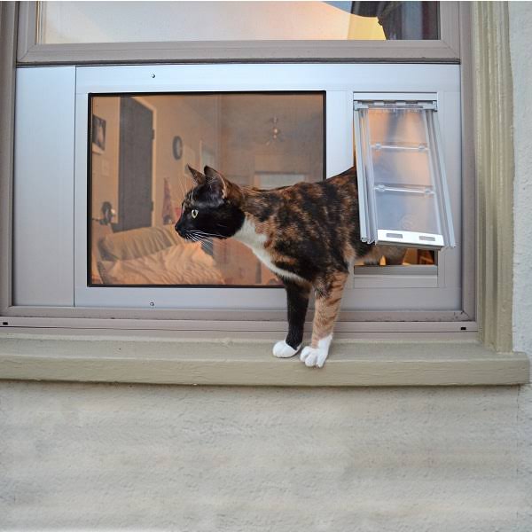 Silver Large Pet Door V99039