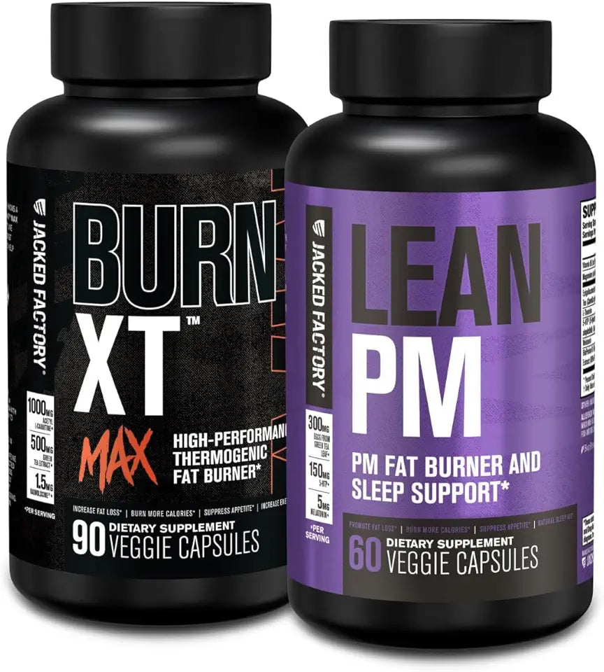 90 Capsules Fat Burner and 60 Capsules Nighttime Sleep Support Z40187