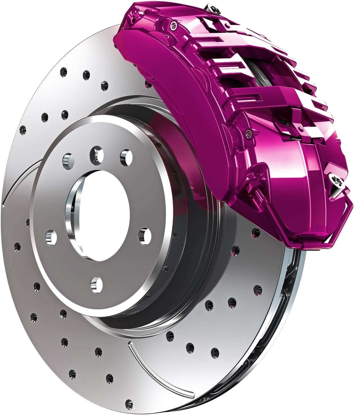 Purple High Temperature Brake Caliper Paint System Set Q4690