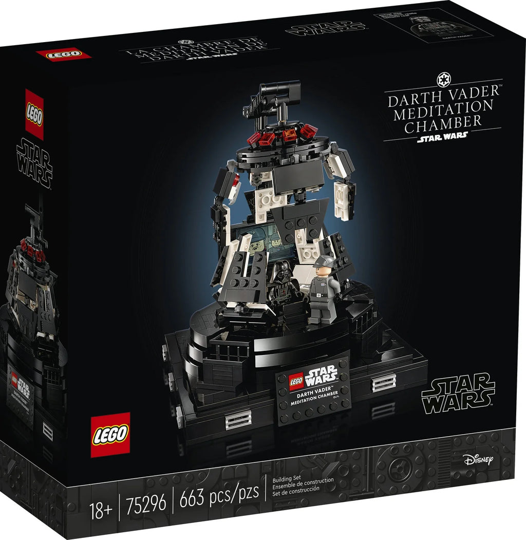 LEGO Star Wars Darth Vader Meditation Chamber Building Toy (663 Pieces) M22594