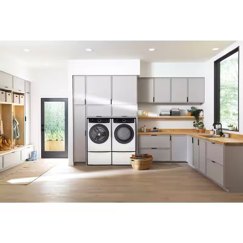27 in. 4.5 cu. ft. Front Load Washer with Fast Wash in White L75080