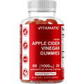 Apple Cider Vinegar Gummies 1000mg 60 Vegan Gummies D4040